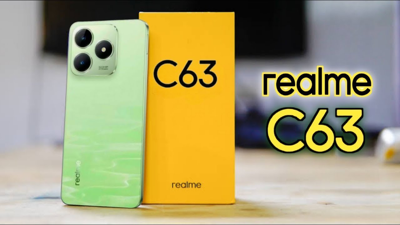 مواصفات هاتف Realme C63 الاقتصادي.. موبايل قوي بسعر بسيط وعلي أد الايد