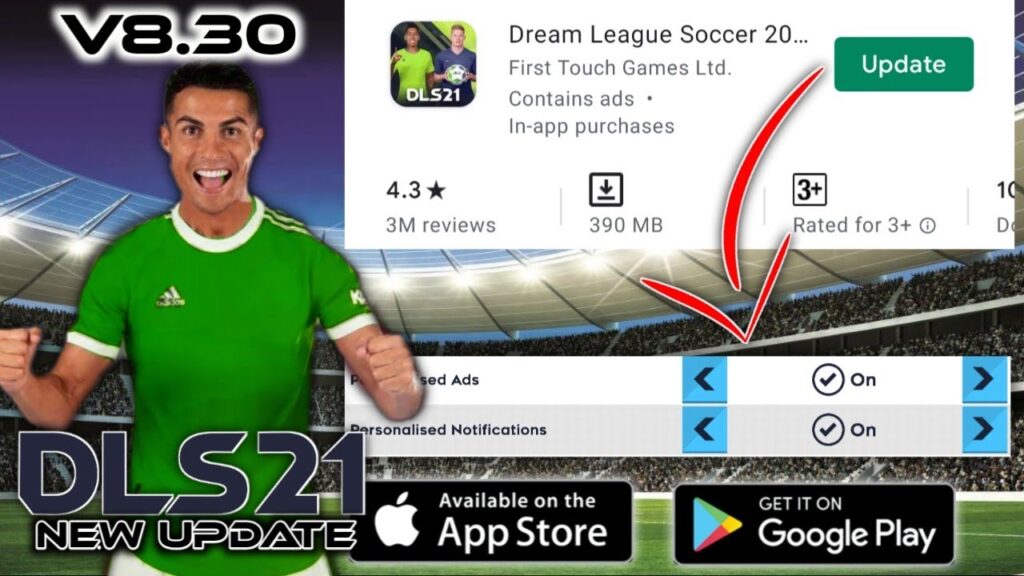 تحديث لعبة dream league ⭐⭐⭐⭐ الاخيــر للاندرويد والايفون بمزايــا تفوق الخيال.. تحسينات رهيبة في دريم ليج