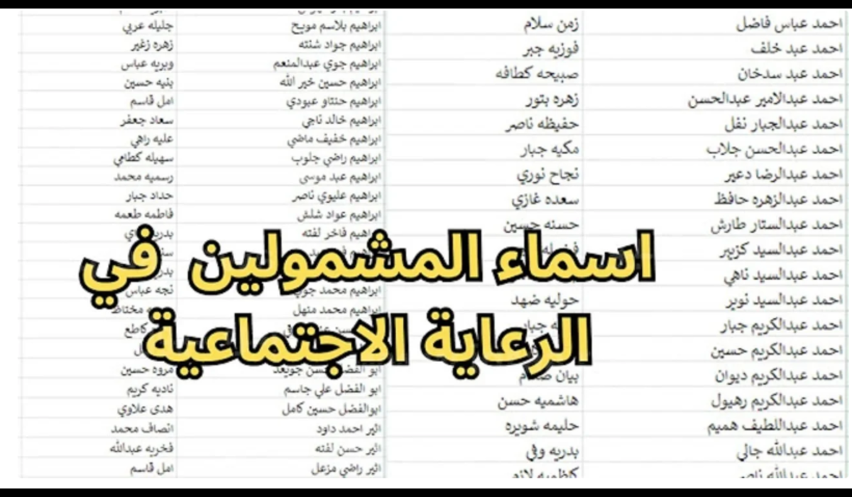 هل أنت من المستفيدين؟ استعلام نتائج الرعاية الاجتماعية الوجبة السابعة 2024 عبر منصة مظلتي