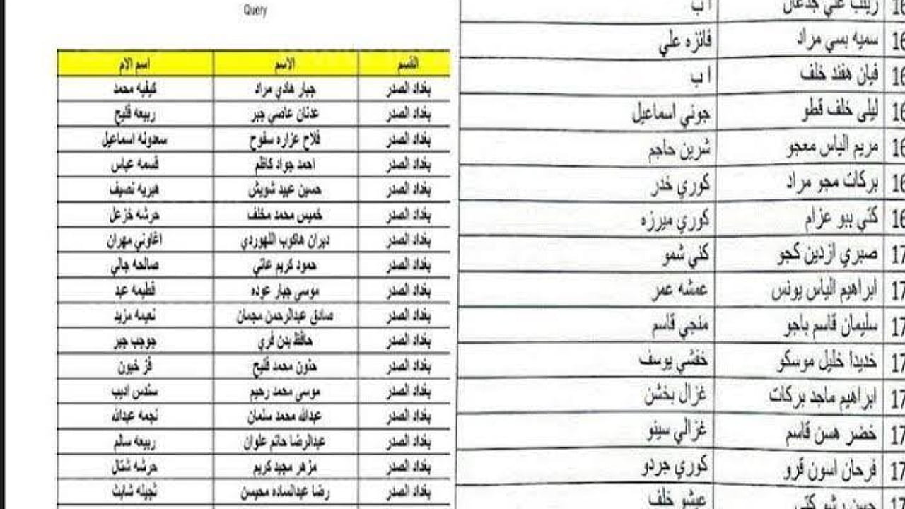 وزارة العمل توضح طريقة الاستعلام عن أسماء الرعاية الاجتماعية لكافة المحافظات العراقية فور ظهورها عبر منصة مظلتي