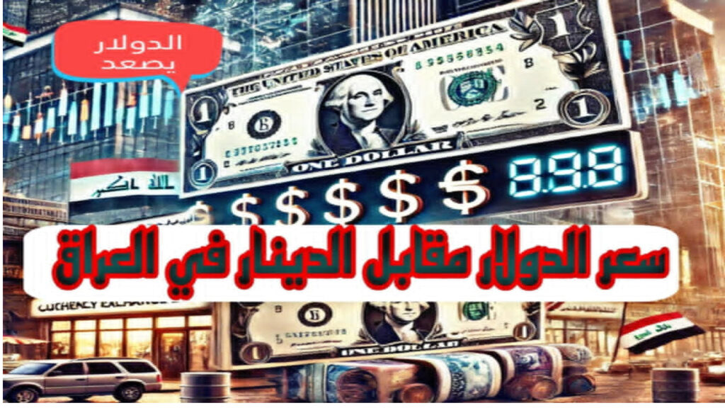 سعر الدينار العراقي مقابل الدينار الأمريكي