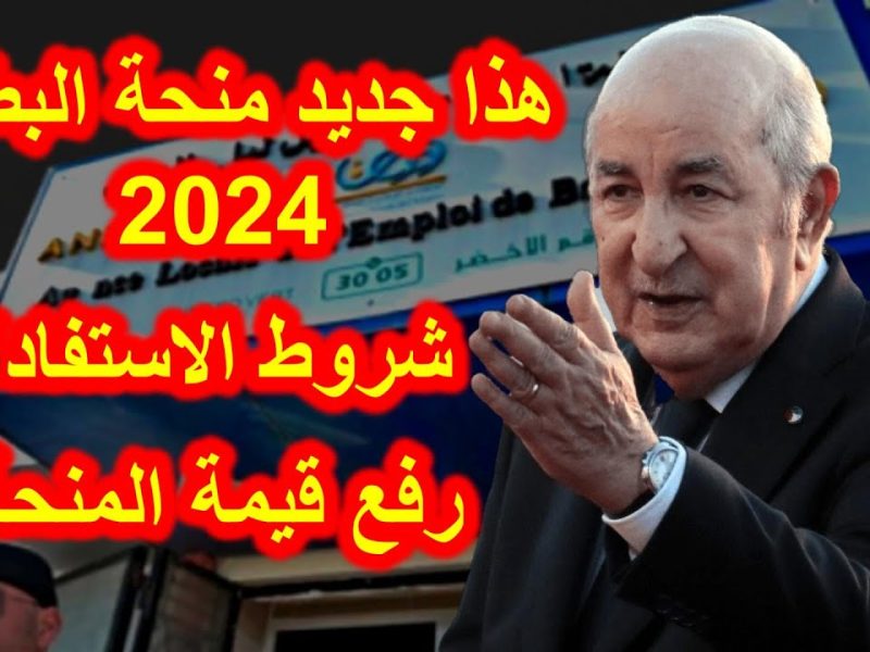 الوكالة الوطنية للتشغيل : رابــط التسجيل في منحة البطالة الجزائر 2024 وأهم الشروط المطلوبة “سجل الآن”